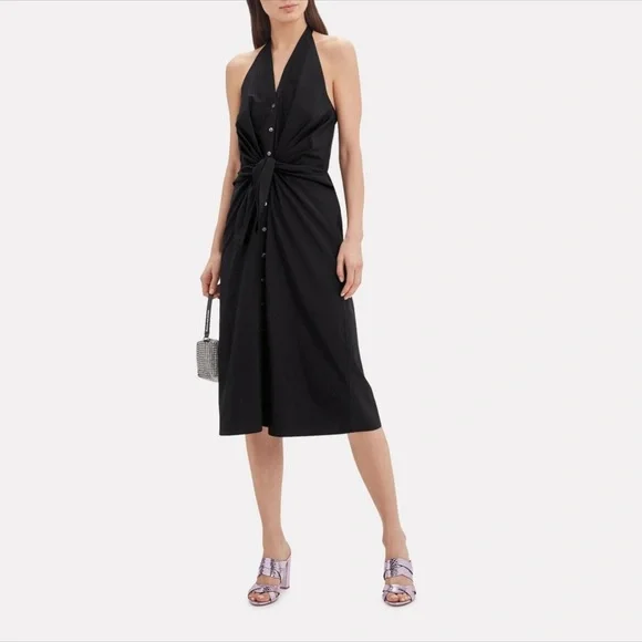 halter neck dress silk Selena Halter Silk Dress – VAST